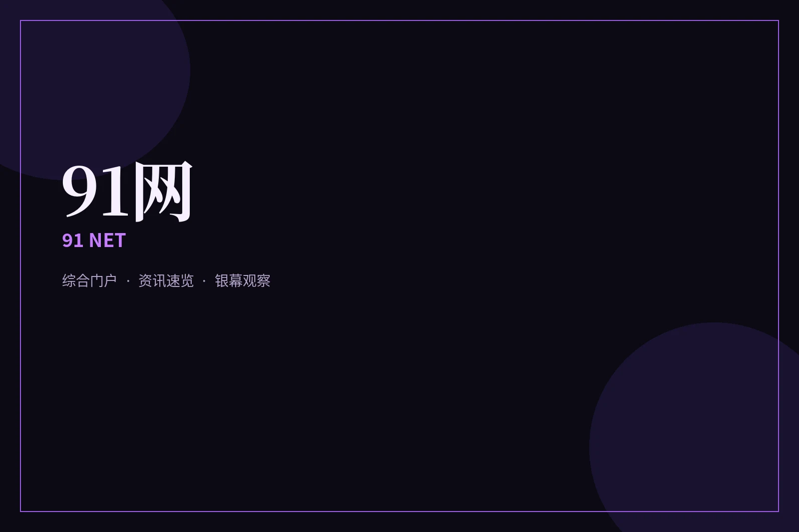 门页：从这里理解91网